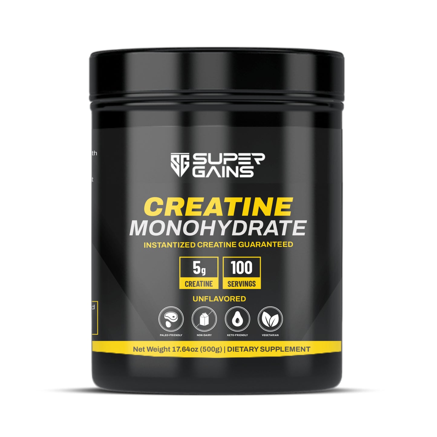 Creatine Monohydrate - Instantized & Unflavored
